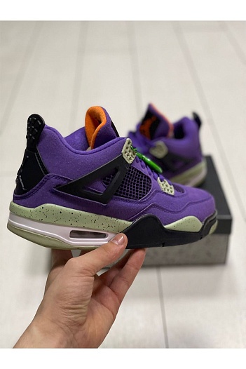 Кроссовки Nike Air Jordan 4  "Canyon Purple"   