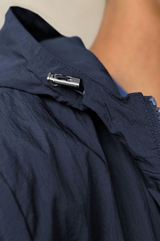 Куртка синего цвета Stone Island compass-patch