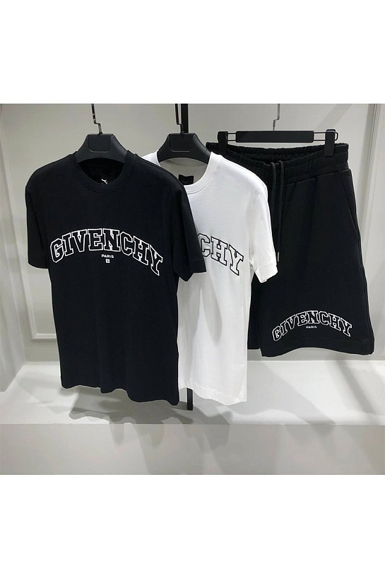 Мужские чёрные шорты Givenchy College