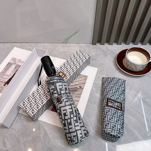 Складной зонт Fendi FF Monogram premium   
