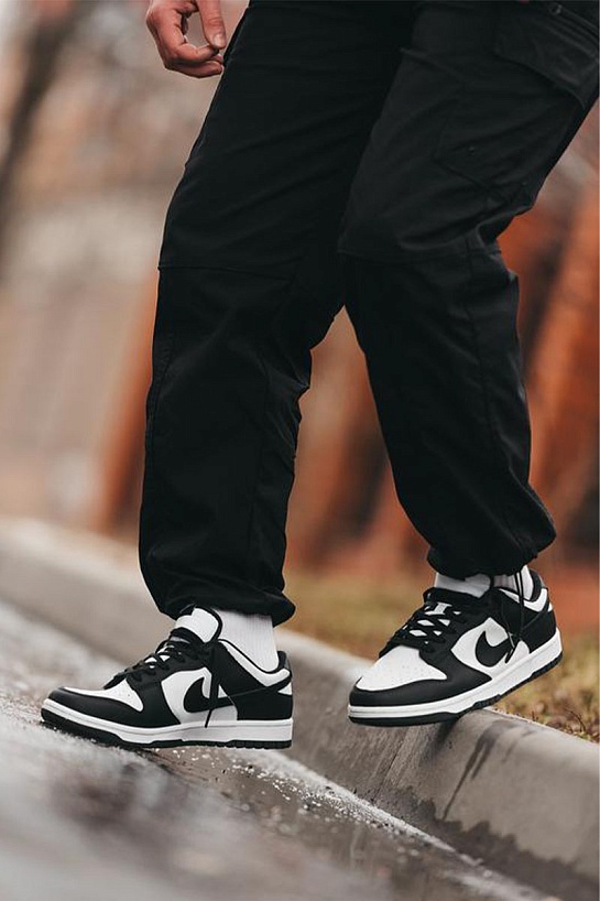 Кроссовки Nike Dunk Low - Black / White