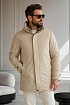 Мужское пальто Burberry бежевого цвета