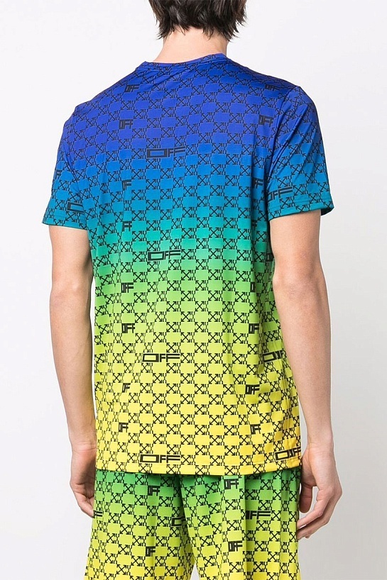 Оверсайз футболка Off-White Arrows gradient-print