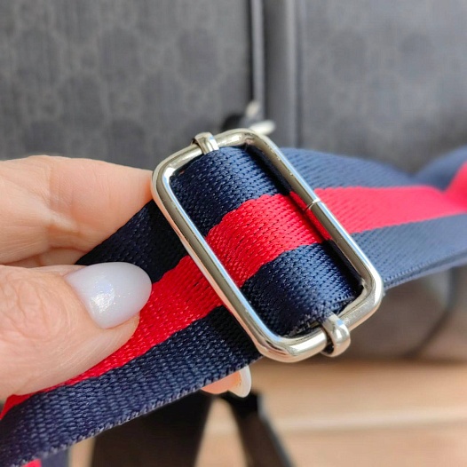 Кожаная дорожная сумка Gucci GG monogram 45x28 см   