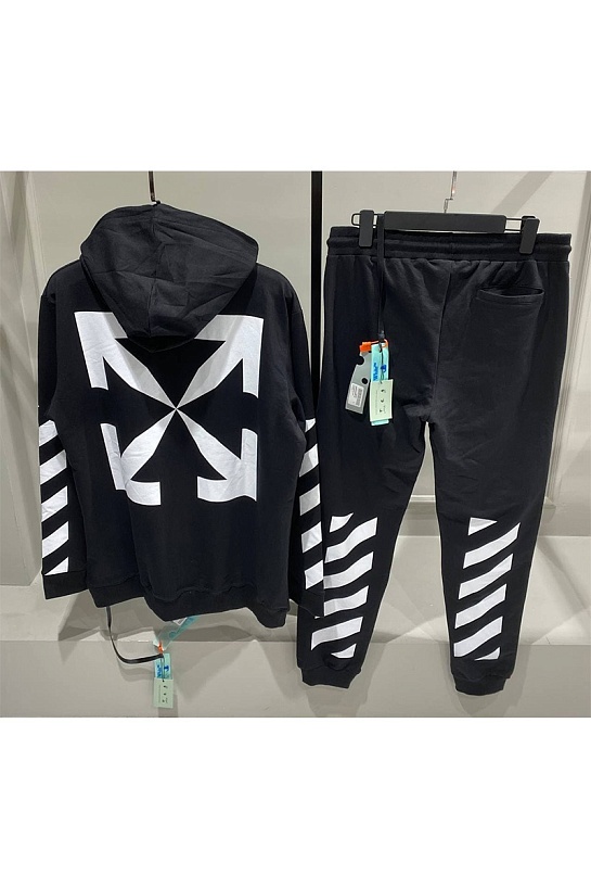 Мужские штаны Off-White "Diag" - Black