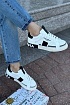 Женские кроссовки Dolce & Gabbana Custom 2.Zero - White / Black