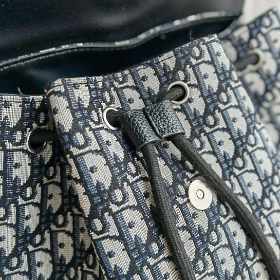 Рюкзак  Dior Oblique Jacquard 41x32 см - White