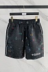 Мужские чёрные шорты Chrome Hearts premium