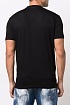 Мужская футболка Dsquared2 Tape Detail - Black
