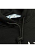Худи чёрного цвета Off-White "Arrow" logo-print