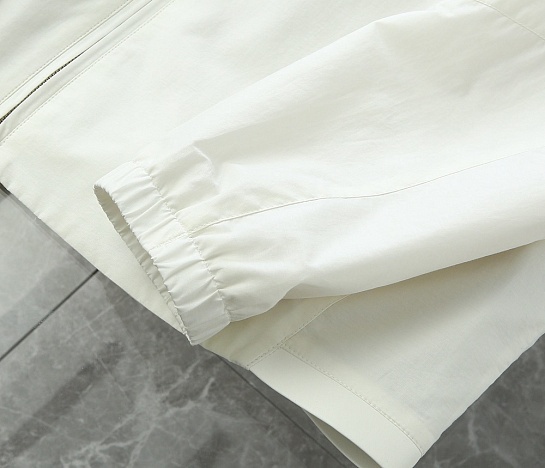 Мужская белая ветровка Zegna