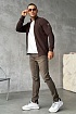 Мужская кофта Paul & Shark zip-up - Brown