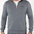 Мужской джемпер Armani Exchange zip-neck - Grey
