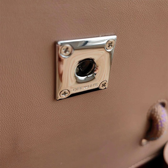 Женская кожаная сумка Off-White 1.4 Jitney 21.5x15 см (4 расцветки)