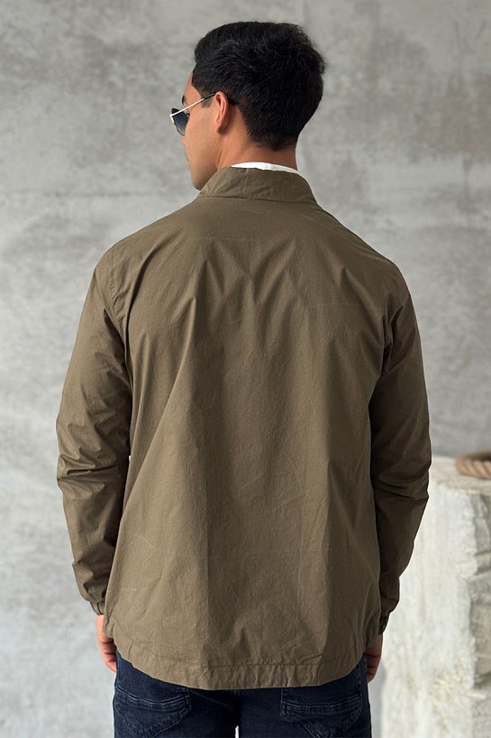 Двусторонняя ветровка Loro Piana - Brown / Black