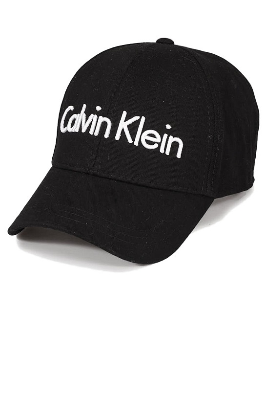 Чёрная брендовая бейсболка Calvin Klein