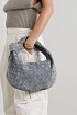 Женская замшевая сумка  Bottega Veneta Jodie Teen Intrecciato 23x14 см (4 расцветки)
