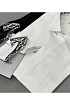 Классическая мужская рубашка Dior белого цвета