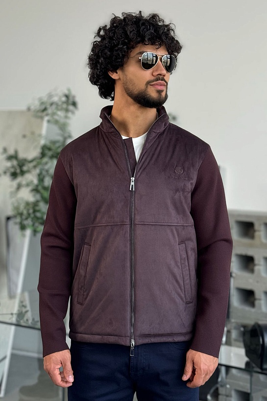 Мужская куртка Loro Piana коричневого цвета