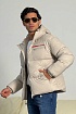 Мужской пуховик Prada Linea Rossa - Beige