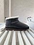 Женские кожаные угги с мехом Brunello Cucinelli Premium - Black