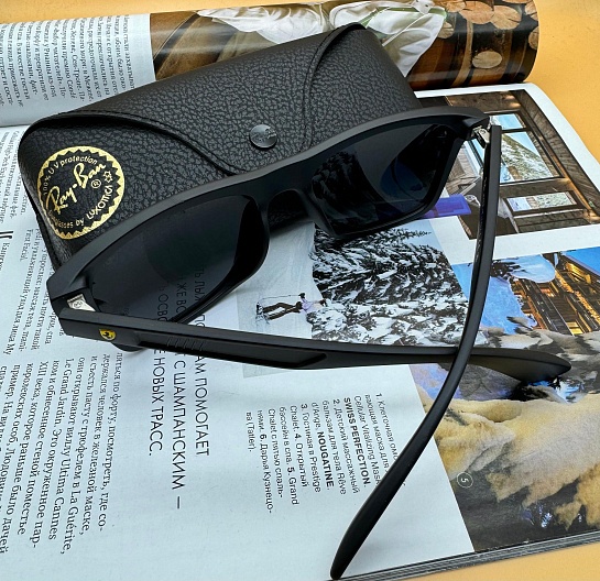 Солнцезащитные очки Ray-Ban Scuderia Ferrari - Black