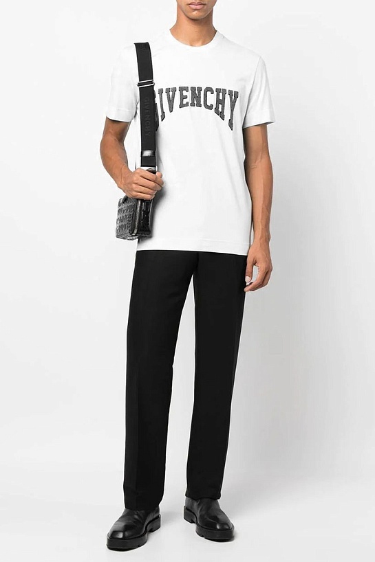 Мужская футболка Givenchy белого цвета