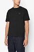 Чёрная футболка Armani Exchange Milano New York