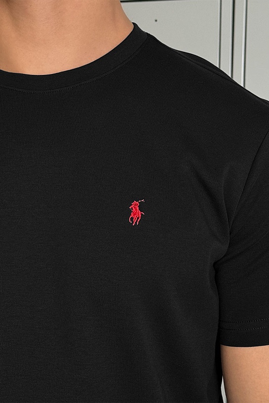 Мужской чёрный костюм Polo Ralph Lauren