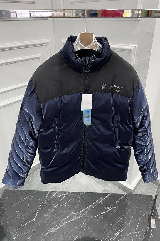 Мужская куртка Off-White "Arrows" - Navy / Black