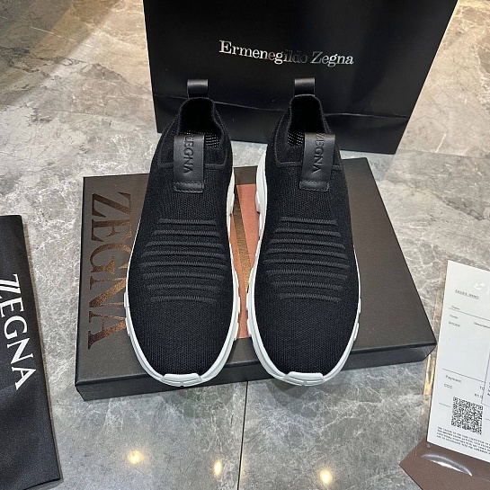 Мужские текстильные кроссовки Ermenegildo Zegna