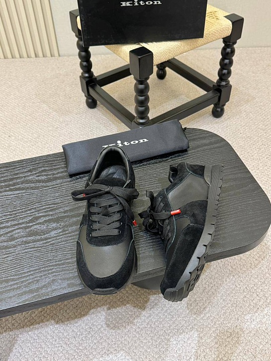 Мужские комбинированные кроссовки Kiton