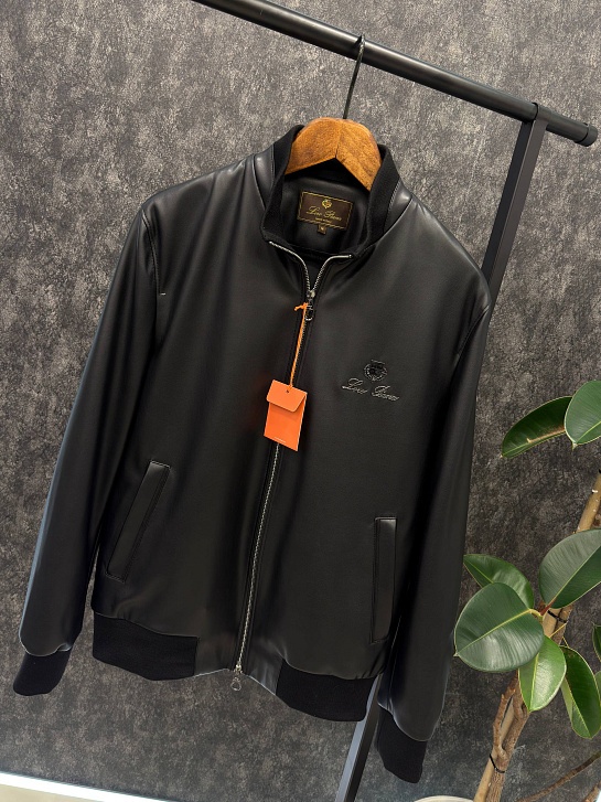 Мужская кожаная куртка Loro Piana