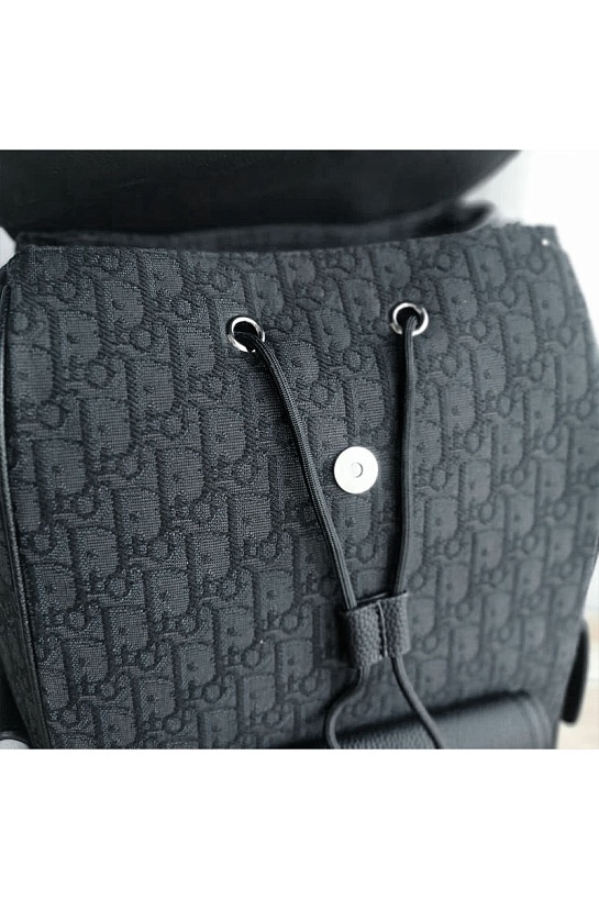 Рюкзак Dior Oblique Jacquard Saddle 40x28 см (2 расцветки)