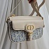 Комбинированная сумка Dior Montaigne Small 22x15 см