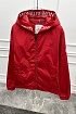 Мужская ветровка Moncler красного цвета