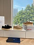 Женские меховые лоферы Prada Suede Premium - Black
