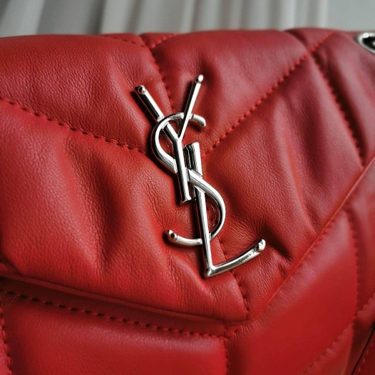 Женская сумка Yves Saint Laurent Loulou 36x22 см - Red   
