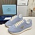 Женские замшевые кроссовки Prada Premium - Blue