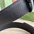 Кожаный ремень Gucci GG embossed (ширина 4 см, длина 100 / 105 см)