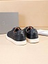 Кожаные кроссовки Brunello Cucinelli low-top - Navy
