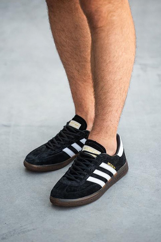 Кроссовки Adidas Handball Spezial - Black / Gum / White