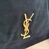 Замшевая сумка Yves Saint Laurent 35x27 см - Black