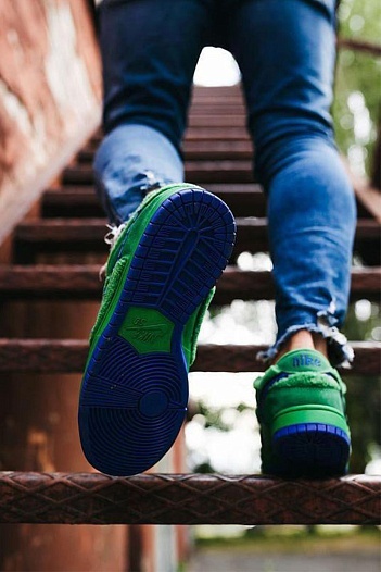 Кроссовки Grateful Dead x Nike SB Dunk Low "Green Bear"   