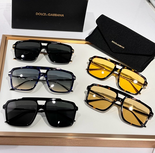 Солнцезащитные очки Dolce & Gabbana Striped Ochre   