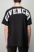 Чёрная оверсайз футболка Givenchy Eiffel Tower