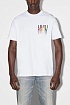 Белая футболка Amiri M.A. Drip logo-print