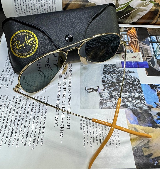 Солнцезащитные очки Ray-Ban Aviator Large Metal