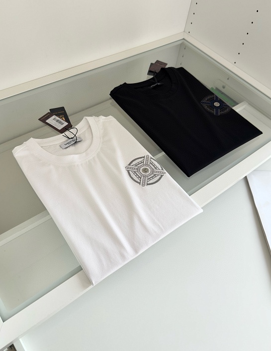 Белая футболка Stefano Ricci Premium 