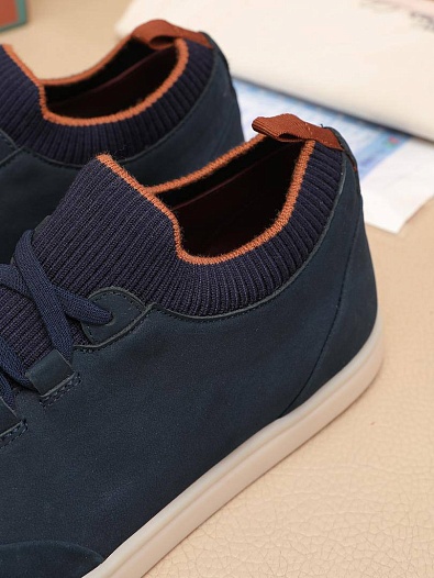 Мужские кроссовки Loro Piana Soho Walk - Navy   